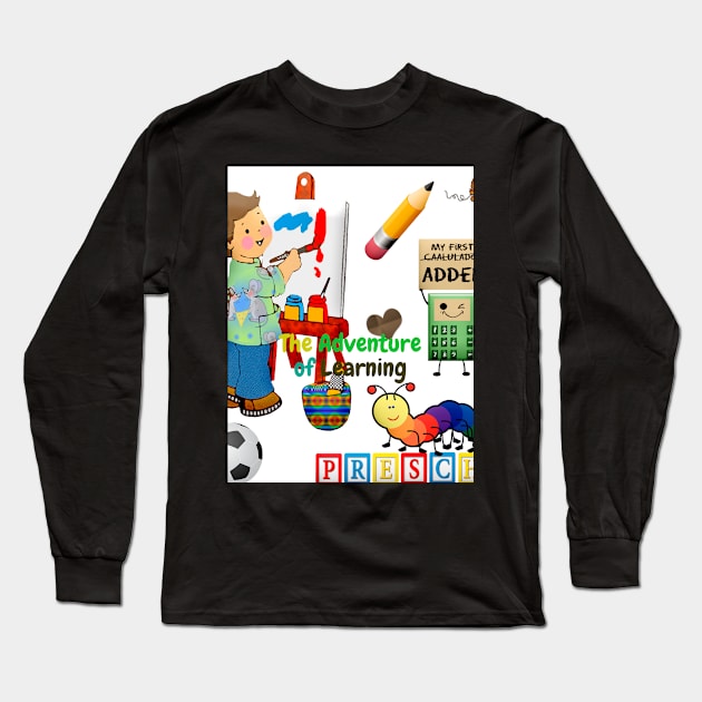 The adventure of learning Long Sleeve T-Shirt by Pirikiti +